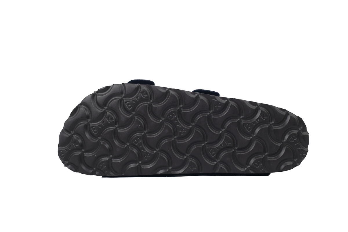 PK God Batch Birkenstock Boston Soft Footbed Blue Leather Surface