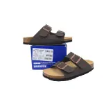 PK God Batch Birkenstock Boston Soft Footbed Brown Leather Surface