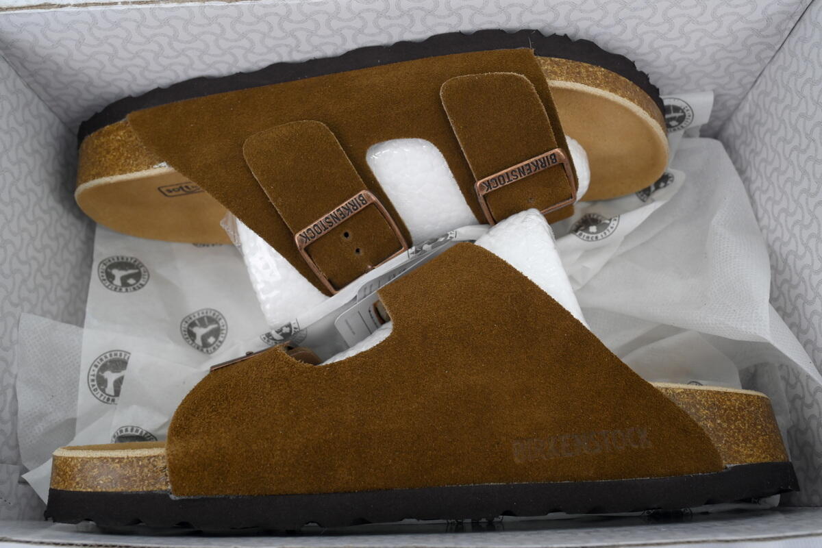 PK God Batch Birkenstock Boston Soft Footbed Brown Tea Color
