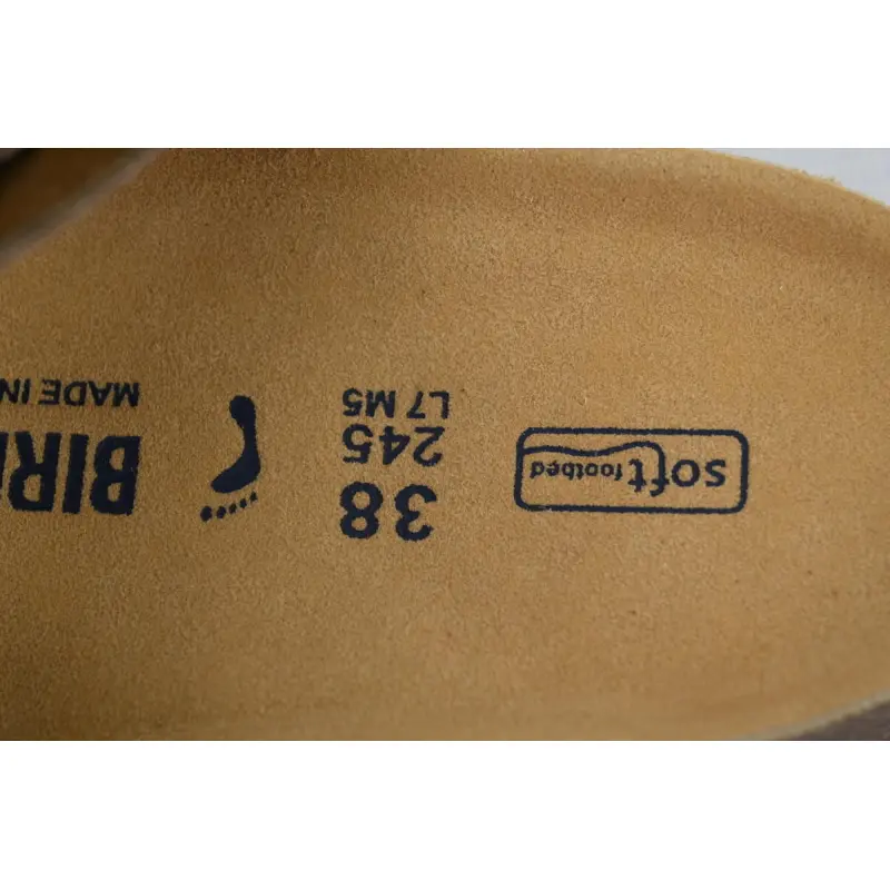 PK God Batch Birkenstock Boston Soft Footbed Brown Tea Color