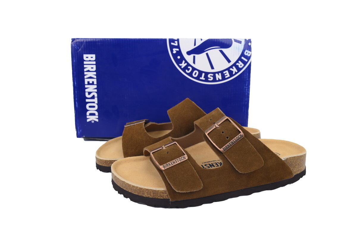 PK God Batch Birkenstock Boston Soft Footbed Brown Tea Color