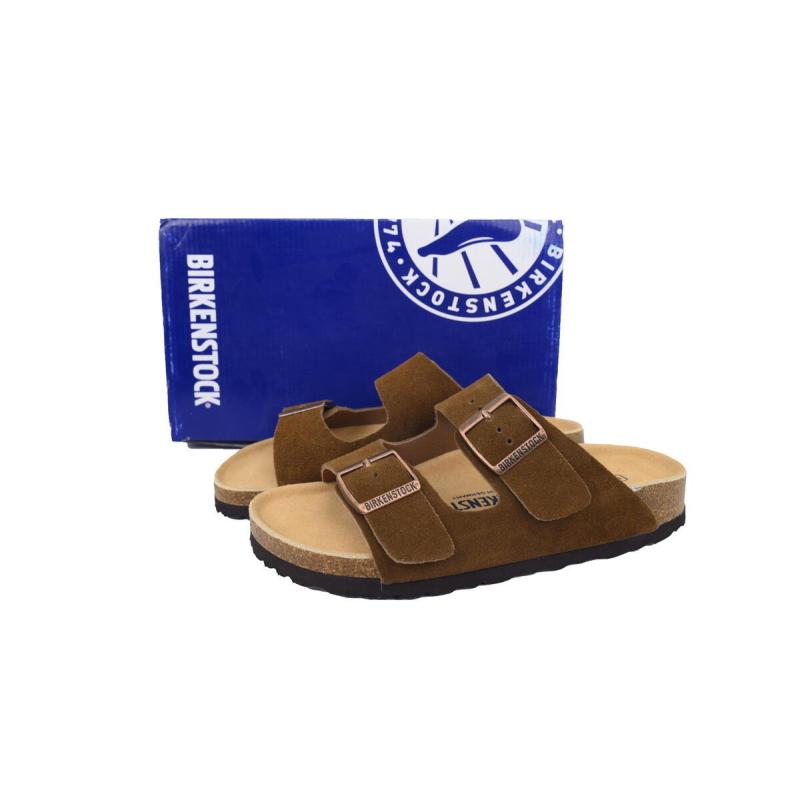 PK God Batch Birkenstock Boston Soft Footbed Brown Tea Color