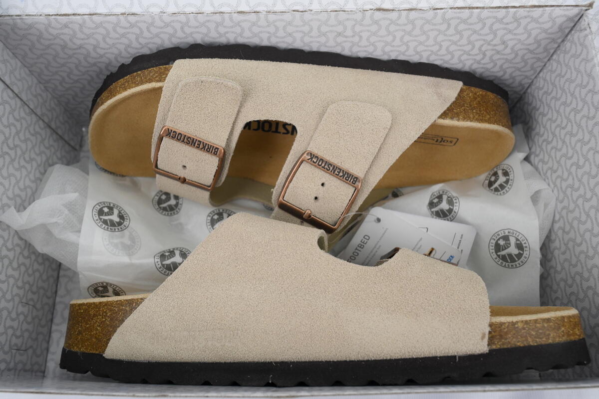 PK God Batch Birkenstock Boston Soft Footbed Sand Color
