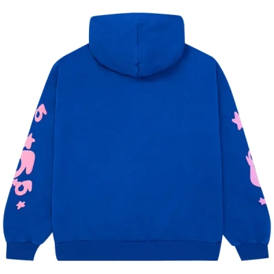 Sp5der Beluga Hoodie 'Blue' 02