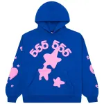 Sp5der Beluga Hoodie 'Blue'
