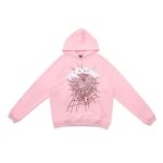 Sp5der Hoodie pink