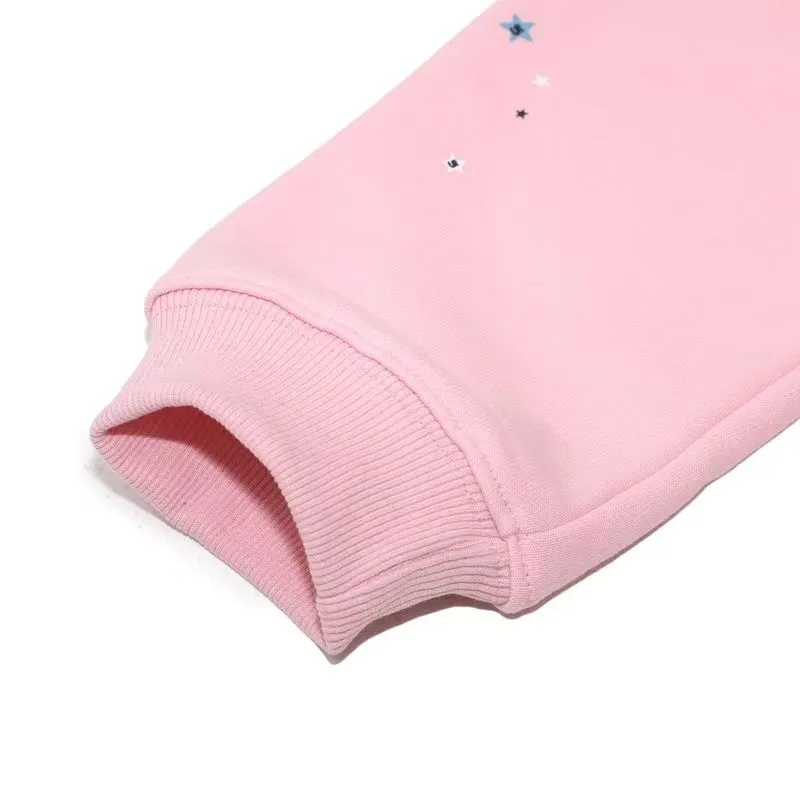 Sp5der Hoodie pink