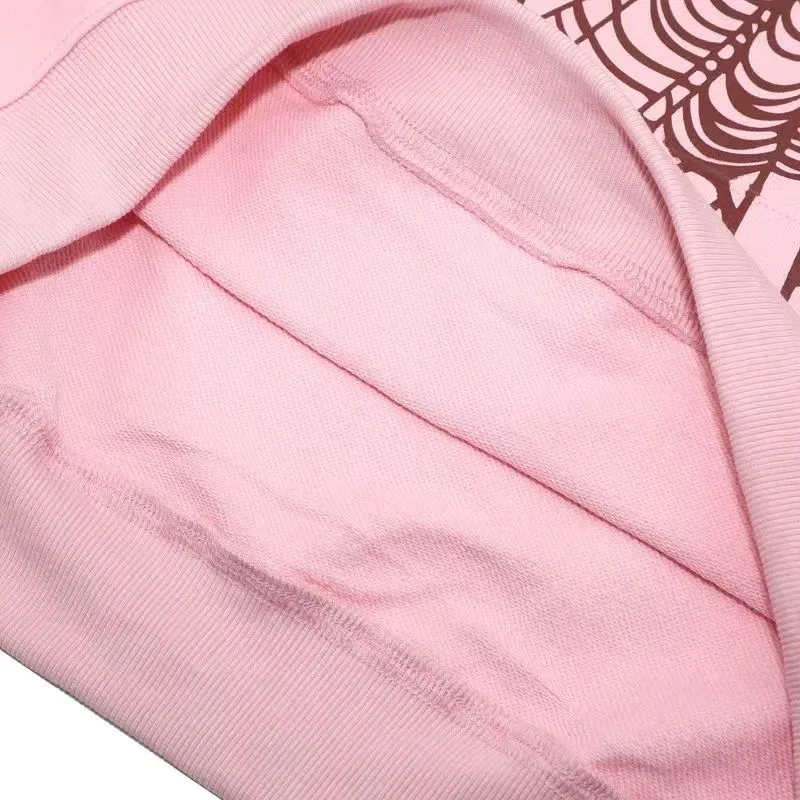 Sp5der Hoodie pink