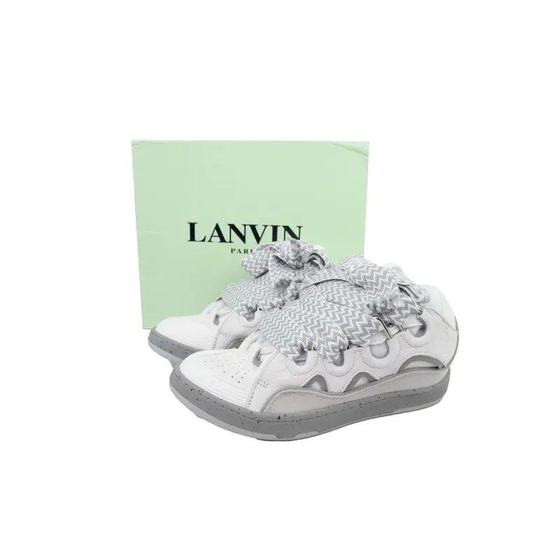 Lanvin Curb Sneaker Grey/White