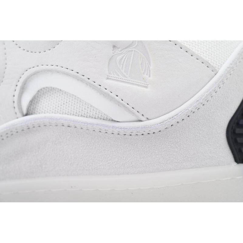 Lanvin Curb Sneakers White Black