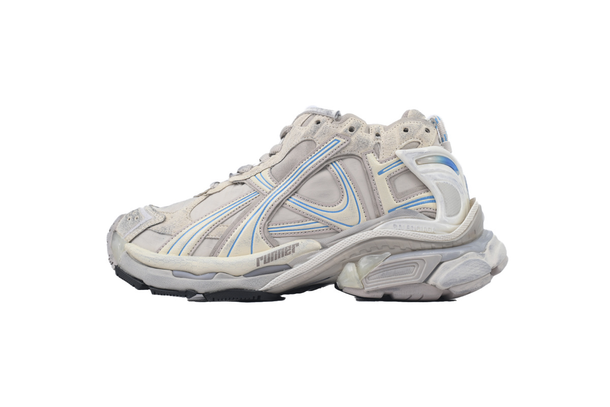 PK God Batch Balenciaga Runner Sneaker Brown Blue 772767 W3RNY 2240