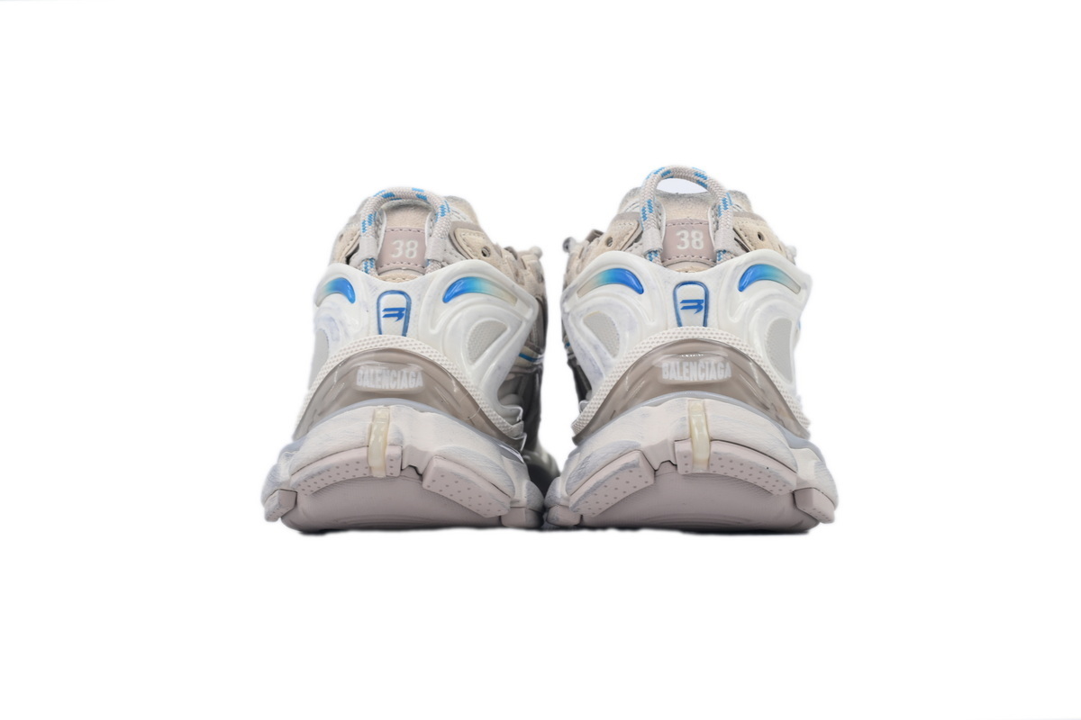 PK God Batch Balenciaga Runner Sneaker Brown Blue 772767 W3RNY 2240