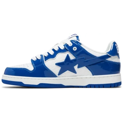 PK God Batch Bape Sk8 Sta #5 'Luxury Sport Monogram - Blue' 01