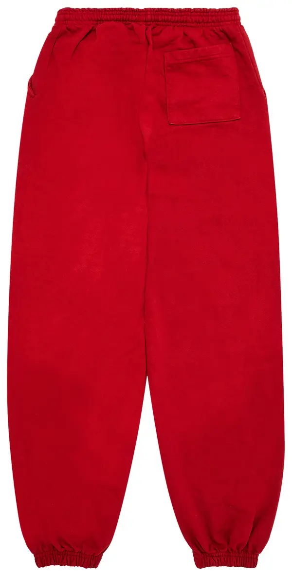Sp5der Number 555 Sweatpants 'Red'