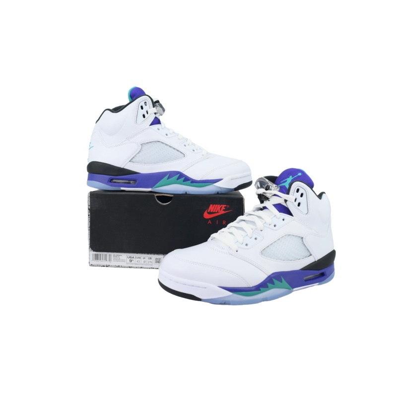 PK God Batch Air Jordan 5 Retro Retro 'Grape' 2025 HQ7978-100