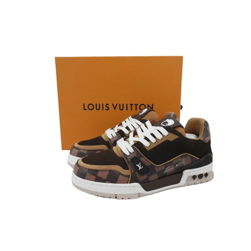 PK God Batch Louis Vuitton NIGO Co Branded Coffee Colors