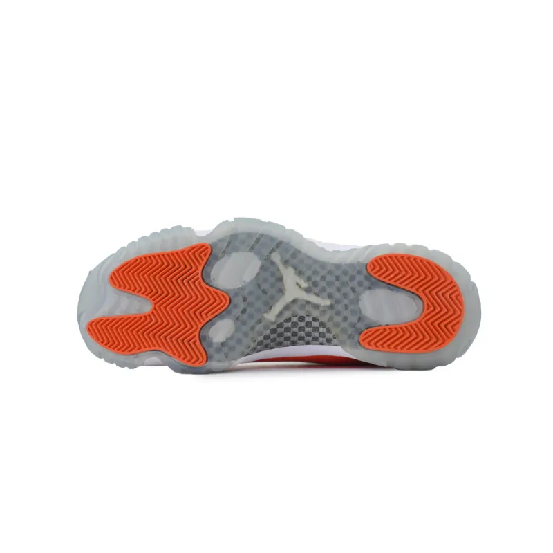 PK God Air Jordan 11 Retro White Orange CT8012-002