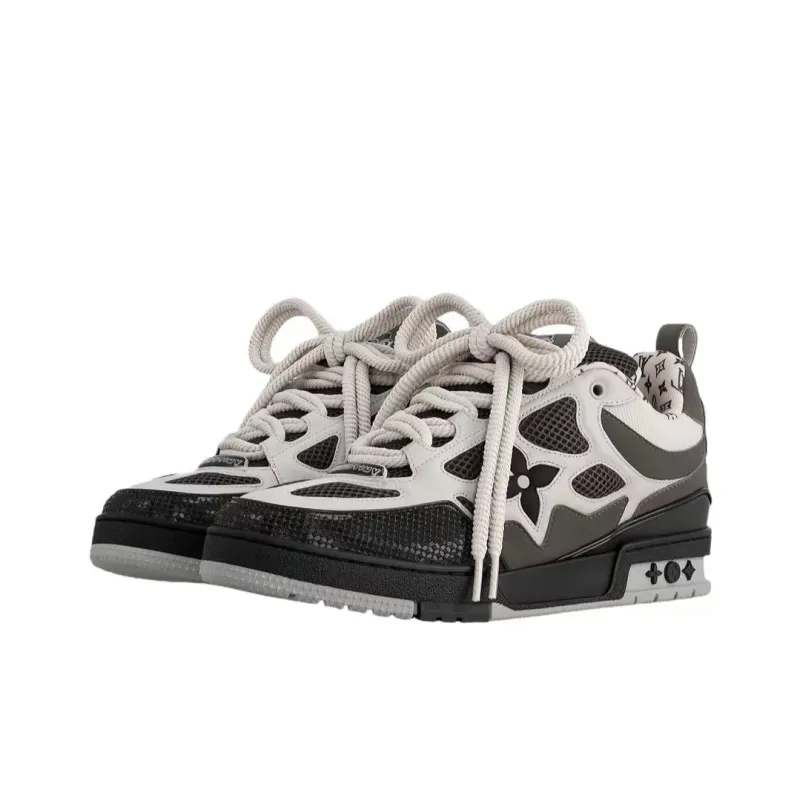 PK God Batch Louis Vuitton Skate Sneaker Grey