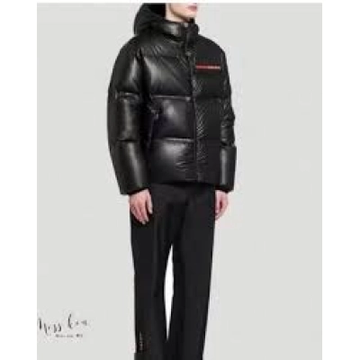 Prada Puffer Jacket In Black | ModeSens 02