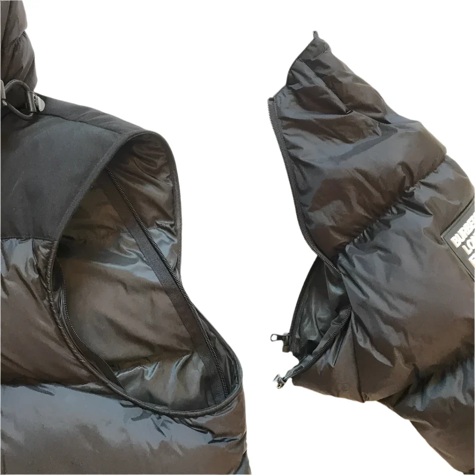 Burberry Hooded Puffer Jacket with Hood
