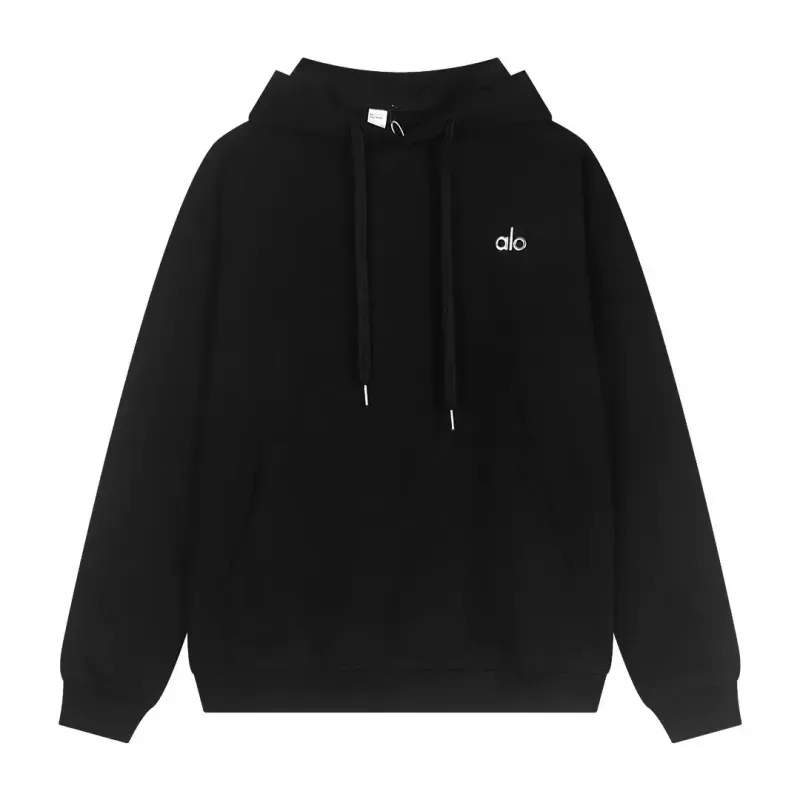  Alo Yoga Accolade Full Zip Hoodie Black