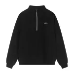 Alo Yoga Accolade 1/4 Zip Pullover Black