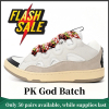 Lanvin Leather Curb White Ivory FM-SKRK11-DRAG-A2000