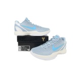 Caitlin Clark x Zoom Kobe 6 Protro 'Light Armory Blue   IQ3672-400