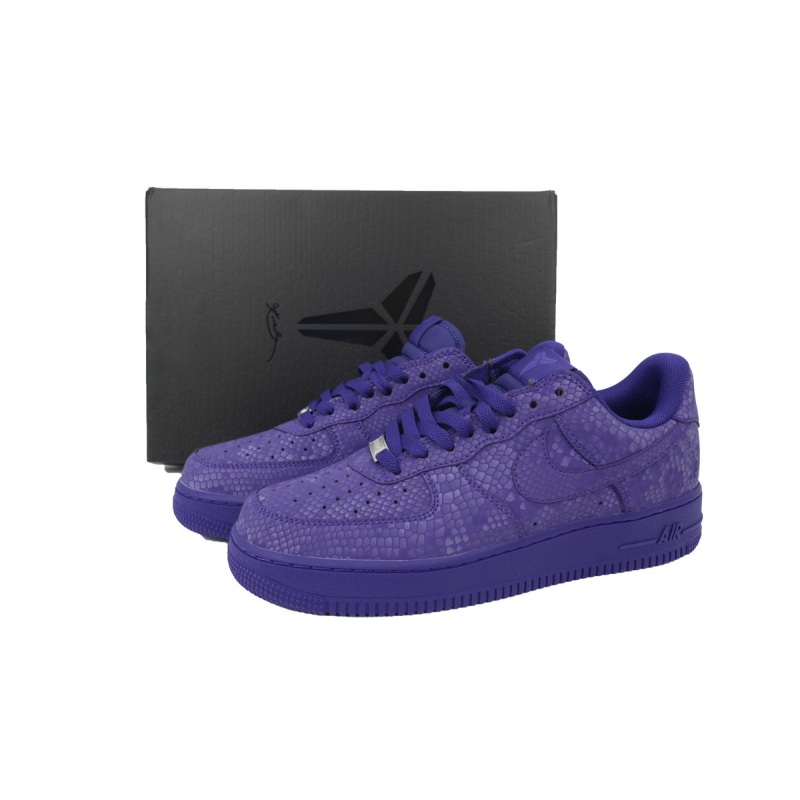 Kobe Bryant x Air Force 1 Low 'Court Purple   IB0018-500