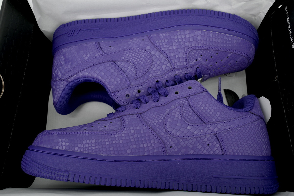 Kobe Bryant x Air Force 1 Low 'Court Purple IB0018-500
