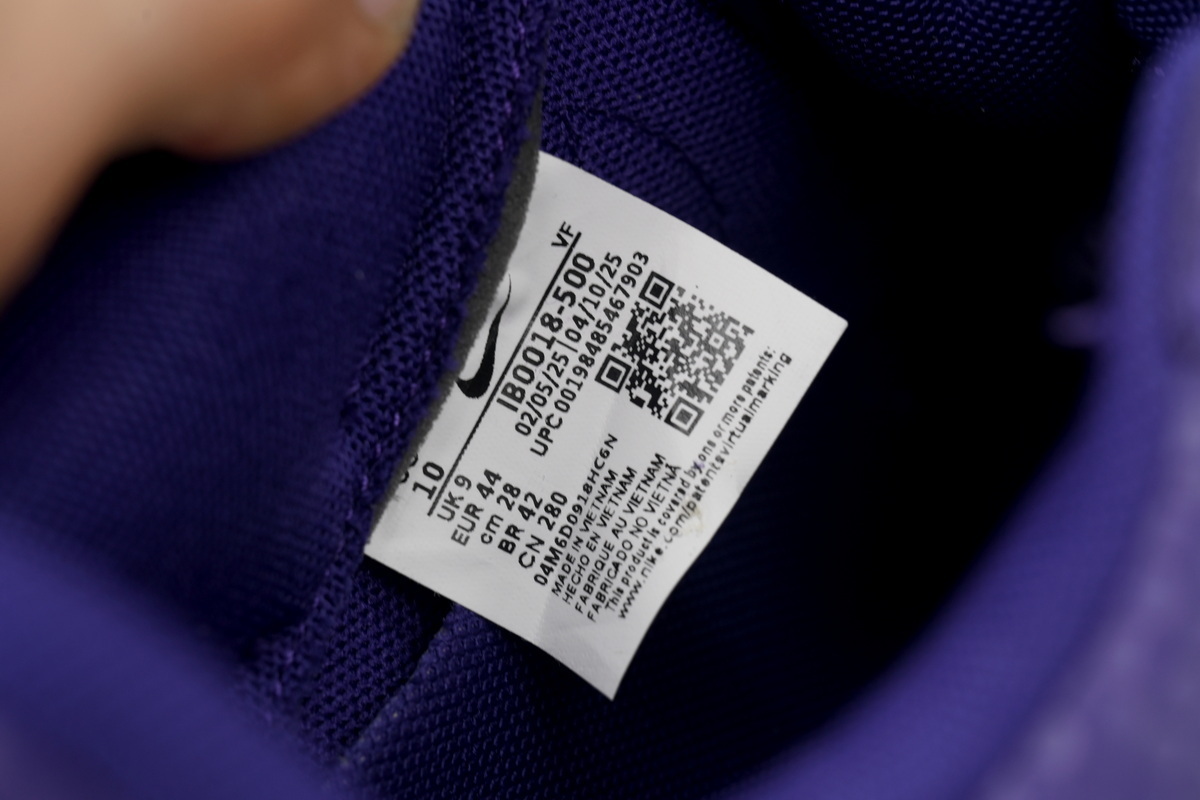 Kobe Bryant x Air Force 1 Low 'Court Purple IB0018-500