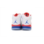 PK God Batch Air Jordan 5 Retro Bai Lan Hong  HQ7978-102 