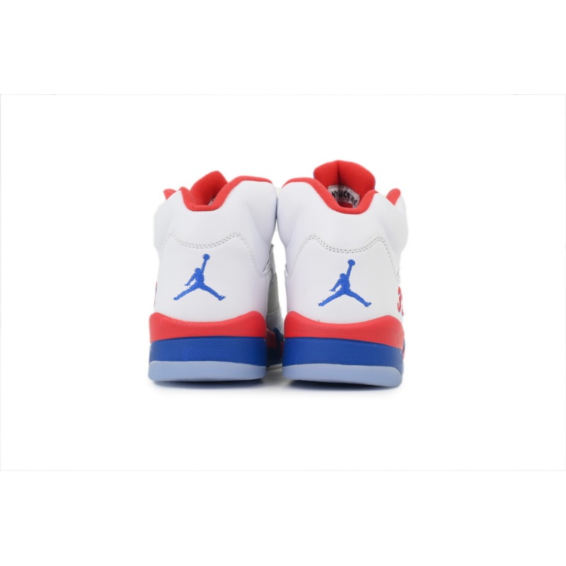 PK God Batch Air Jordan 5 Retro Bai Lan Hong  HQ7978-102 