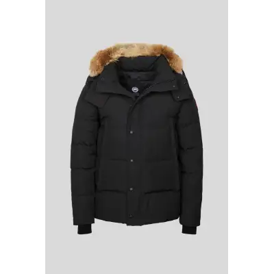 Canada Goose Wyndham Parka Black 01