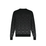 Louis Vuitton Lvse Monogram Degrade Crewneck Black