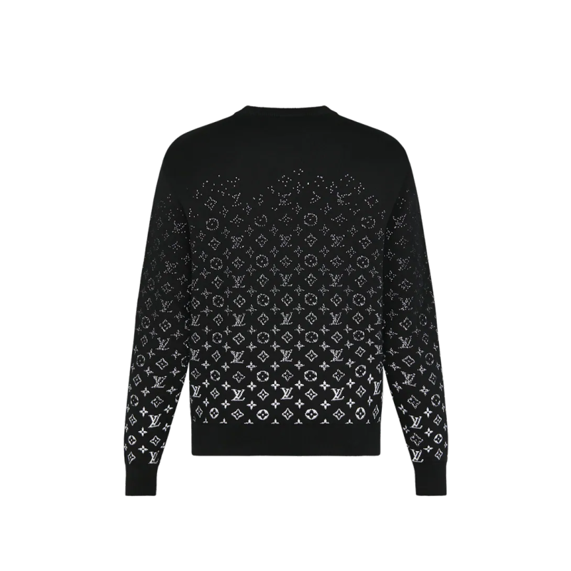 Louis Vuitton Lvse Monogram Degrade Crewneck Black