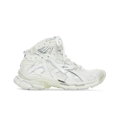 PK God Batch Balenciaga Runner Sneaker High 'White' 02