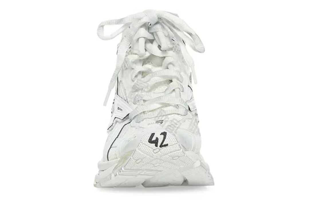 PK God Batch Balenciaga Runner Sneaker High 'White'