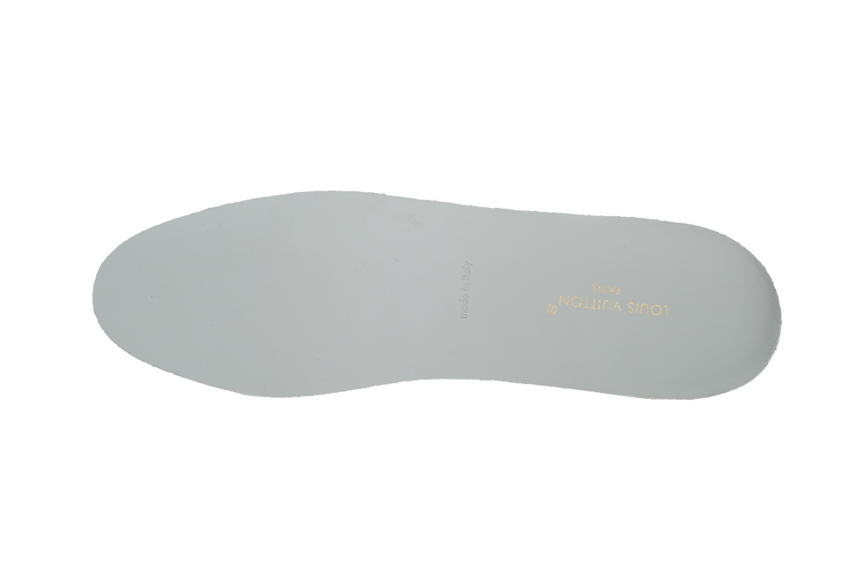 PK God Batch  Louis Vuitton Fashion running shoes  Gray White Grid Pattern