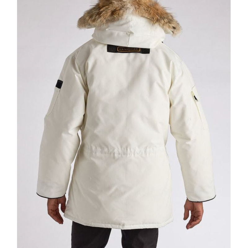 CANADA GOOSE  EXPEDITION PADDED PARKA WHITE