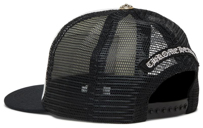 Chrome Hearts Chomper Hollywood Trucker Hat 'Black/White'
