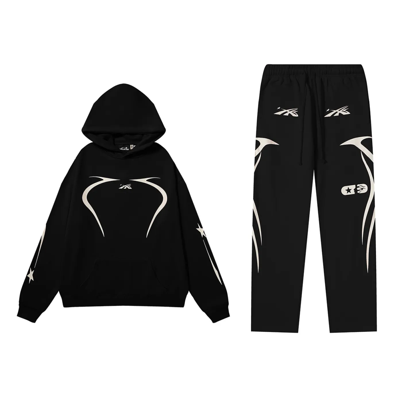 Hellstar Sport Hoodie & Sweatpants Set Black