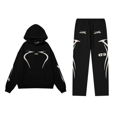 Hellstar Sport Hoodie & Sweatpants Set Black 01