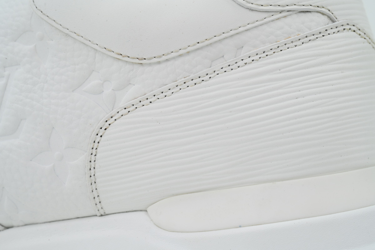 PK God Batch Louis Vuitton Fashion running shoes Pure White