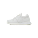PK God Batch  Louis Vuitton Fashion running shoes  Pure White 