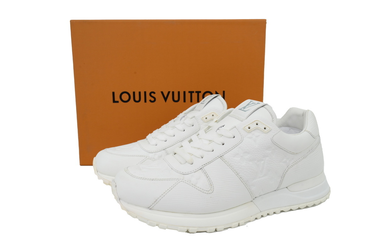 PK God Batch Louis Vuitton Fashion running shoes Pure White