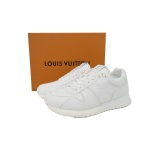 PK God Batch  Louis Vuitton Fashion running shoes  Pure White 