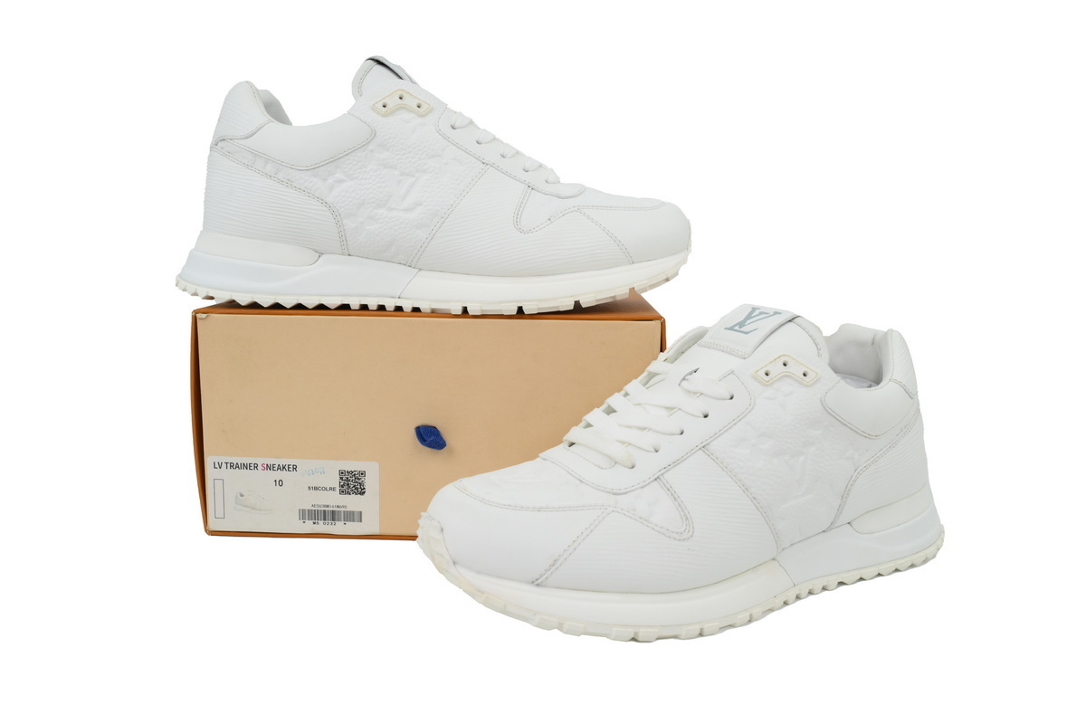 PK God Batch Louis Vuitton Fashion running shoes Pure White