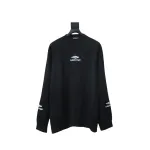 Balenciaga Embroidered Knitted Sweater Black