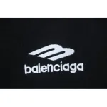 Balenciaga Embroidered Knitted Sweater Black